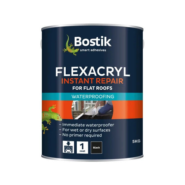 Flexacryl Instant Waterproofer 5Lt - Black