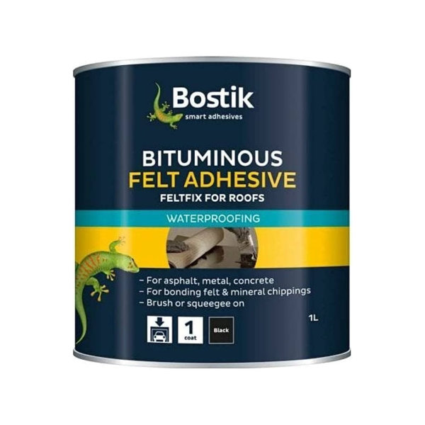 Bostik Roofing Felt Adhesive 1Lt - (30811937)