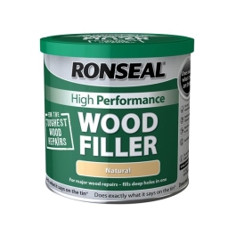 Ronseal High Performance Wood Filler 1Kg - White