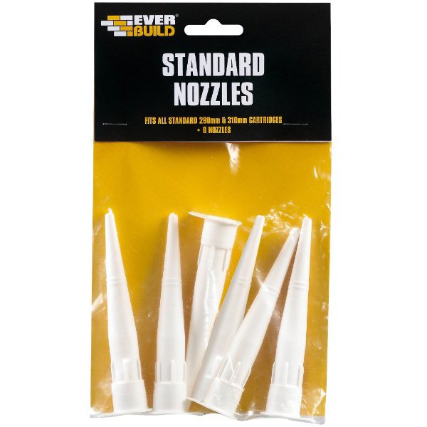 Everbuild Spare Nozzles - (Pack of 6)