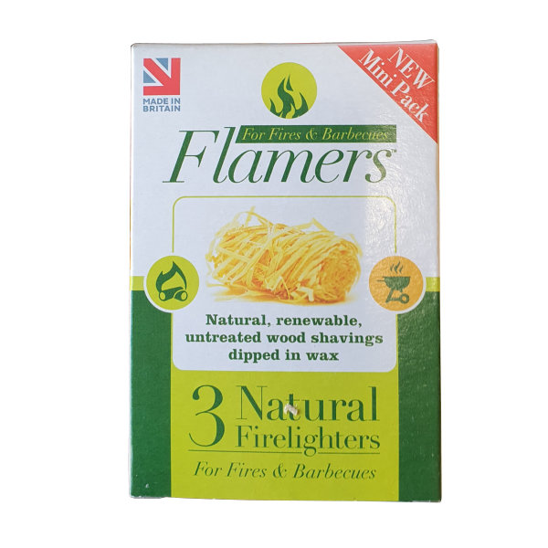 Flamers Firelighters - Mini - (Pack of 3)