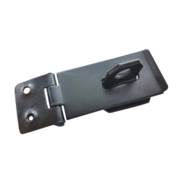 Safety Hasp & Staple 75mm - Black - (003010N)