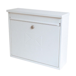 Sterling Post Box - Elegance - White