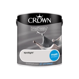 Crown Matt Emulsion 2.5Lt - Greys - Spotlight
