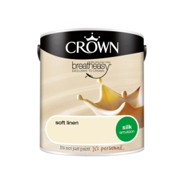 Crown Silk Emulsion 2.5Lt - Creams - Soft Linen