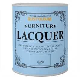 Rustoleum Furniture Paint Lacquer 750ml - Clear