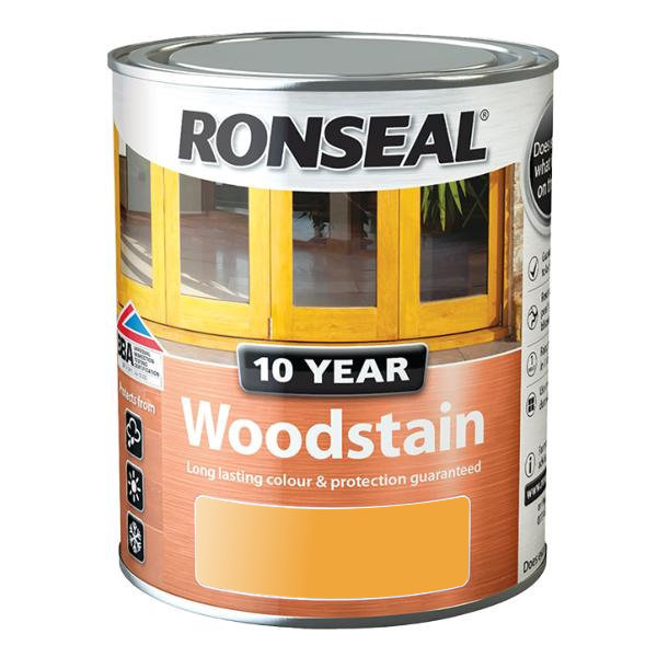Ronseal 10 Year Woodstain - Natural Pine 250ml