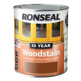 Ronseal 10 Year Woodstain - Natural Oak 750ml