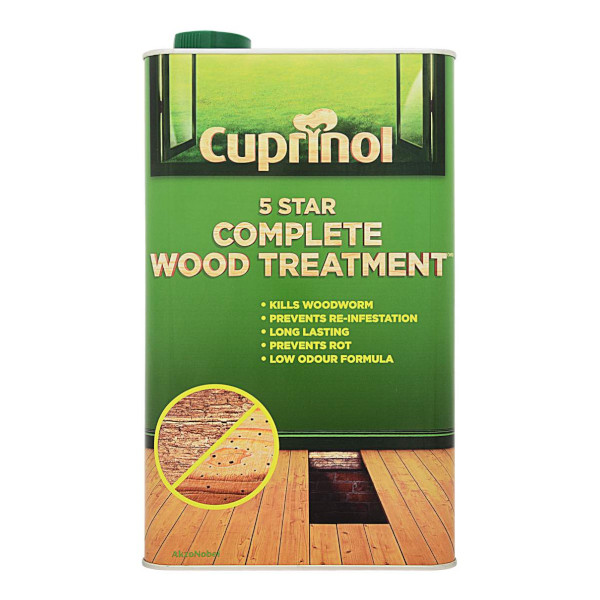 Cuprinol 5 Star Wood Treatment 1Lt