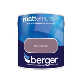 Berger Matt Emulsion 2.5Lt - Berry Boost