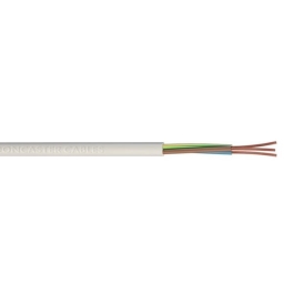 3 Core Round Cable - 0.75mm x 10Mt
