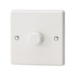 Dimmer Switch For LED - 1 Gang - 2 Way - 400 Watt (100W for LED) Trailing Edge