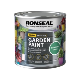 Ronseal Garden Paint 750ml - Rainforest Green