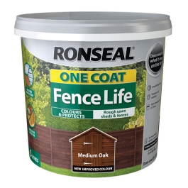 Ronseal Fence Life 5Lt - Medium Oak
