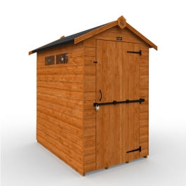 Tiger Security Apex Shed - 6Ft Length x 4Ft Width