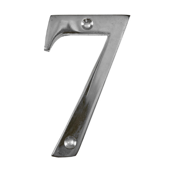 Door Number 7 - Polished Chrome - (VBC77P)