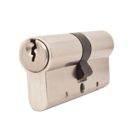 Anti Snap Euro Cylinder - 6 Pin Lock - 40 x 55 - Satin Nickel (BS1*)