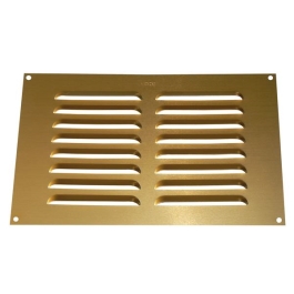 Louvred Vent - Gold - 9" x 3"
