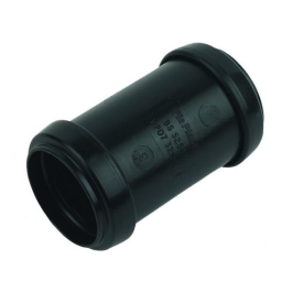 Pushfit Waste - Black 32mm - Straight Connector