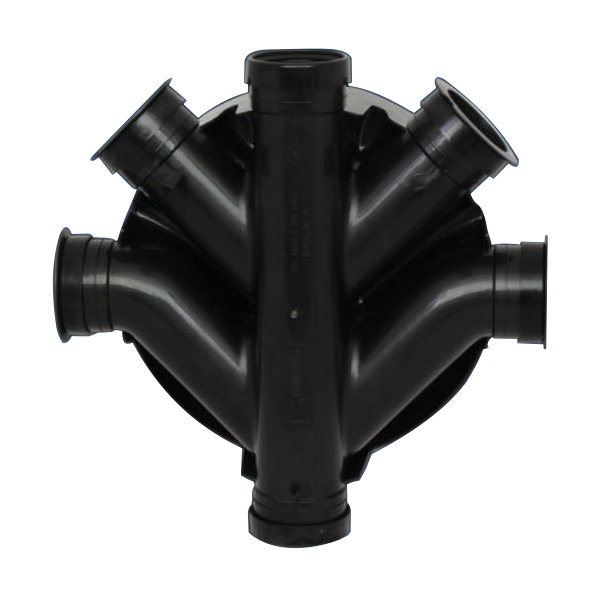 Underground Chamber Base 450mm - 5 Outlets