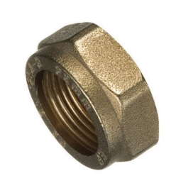 Brass Compression - Stop End 15mm - (Pack of 10) - (318510)