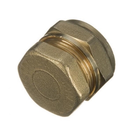 Brass Compression - Stop End 22mm - (CO14P)