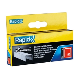 Rapid 53 Staples - 10mm Boxed - (2500)