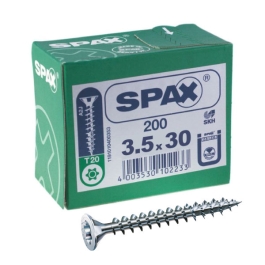 Spax Wirox Pozi Screws - 3.5 x 30mm - (200)
