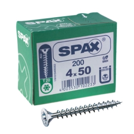 Spax Wirox Pozi Screws - 4.0 x 50mm - (200)