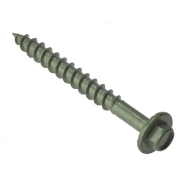 Timber Fixing Screws - M8 x 100mm - (Pack of 10)