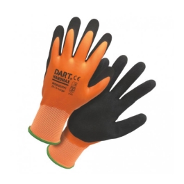Handmax Gloves - Orange Waterproof Latex - (Mississippi)