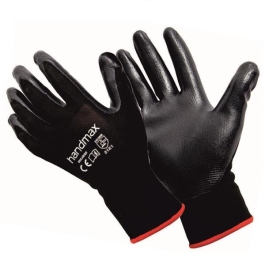 Handmax Gloves - Black Nitrile - (Michigan)