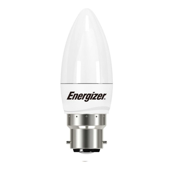 Energizer LED Light Bulb - Opal Candle - 5 Watt - (BC) - (S8850)