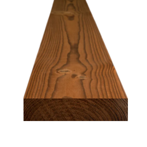 Thermowood Pine Batten - 25mm x 100mm - (Per Metre)