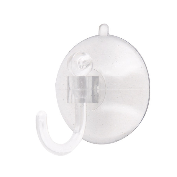 Suction Hook 40mm - Clear - (Pack of 3) - (042293N)