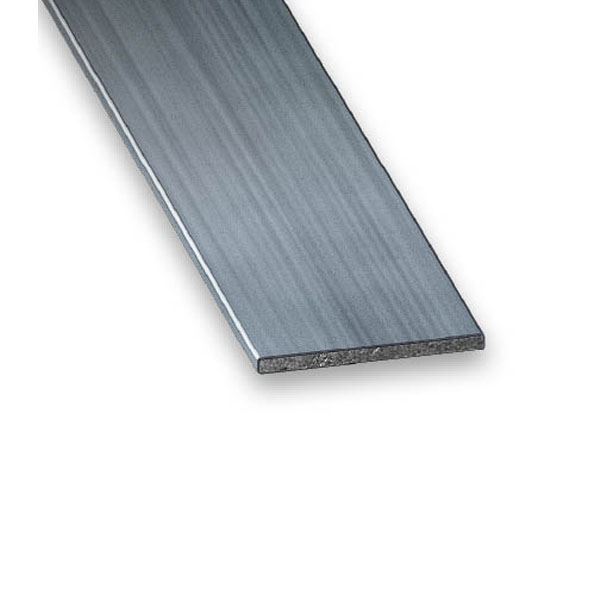 CQFD Drawn Steel Flat Iron - 1Mt x 25mm x 2mm