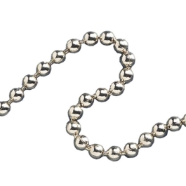 Ball Chain Fitting - No.6 - Nickel Plated - (39-013)