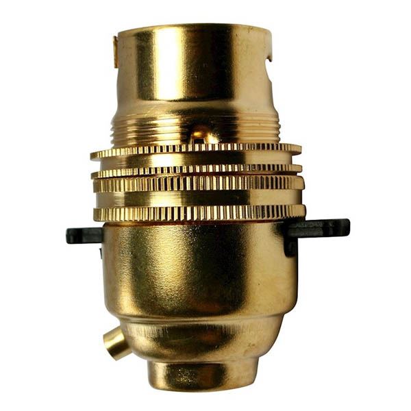 brass bc lampholder